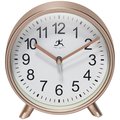 Infinity Instruments Copper Tabletop Alarm Clock 15684CP-4360